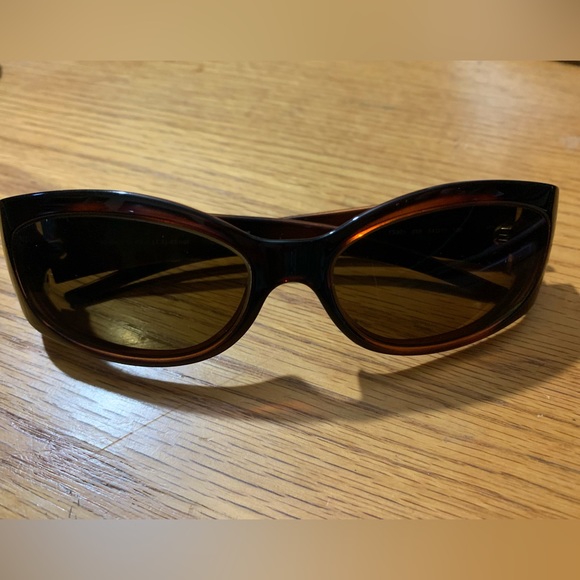 Vintage Fendi Tortoiseshell & Gold Logo Sunglasses Frames Mint Pre-Owned Cond - Picture 2 of 7